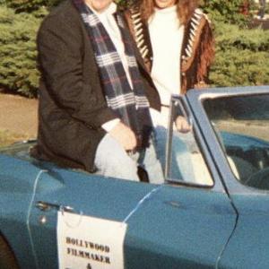 Anthony Bruce as a guest in his hometown Terre Haute IN Homecoming Parade in October 2005