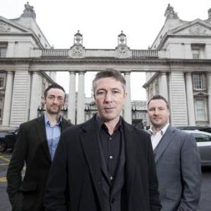 Gavin O'Connor, Aidan Gillen & Marcus Lamb at press launch for Charlie
