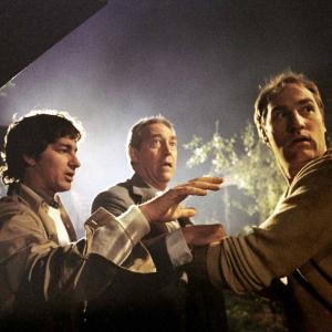 Still of Steven Spielberg Craig T Nelson and James Karen in Poltergeist 1982