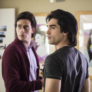 Still of Garrett Brawith and Justin Gaston in The Unauthorized Full House Story (2015)