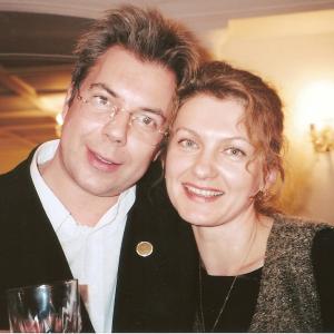 Tatiana Chekhova and Russian film theater actor Vlad Demchenko