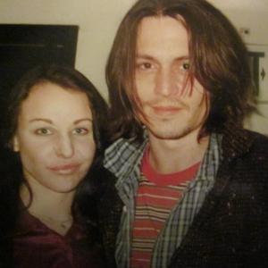 with Johnny Depp