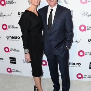 Tim Allen and Jane Hajduk at event of The Oscars (2015)