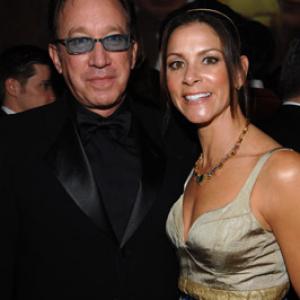 Tim Allen and Jane Hajduk at event of The 80th Annual Academy Awards (2008)