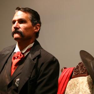As Wyatt Earp in the oneman show Wyatt Last Words written and performed by Craig Hensley