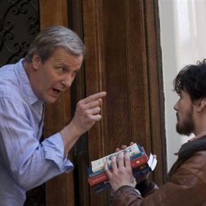 Still of Jeff Daniels and Lou Taylor Pucci in Arlen Faber 2009