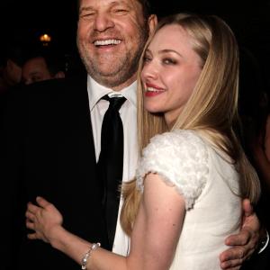 Harvey Weinstein and Amanda Seyfried