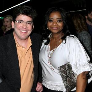USA NETWORK CHARACTERS UNITEMOTH STORYTELLING EVENT  Wednesday Feb 15 2012 in West Hollywood California  Pictured lr Greg Walloch Octavia Spencer  Photo by Evans Westal WardUSA Network Evens Vestal WardUS Network