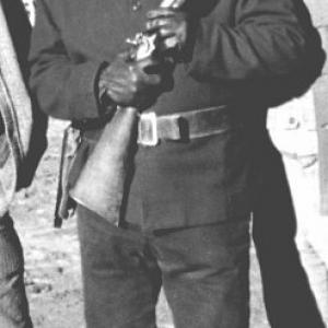 Joseph J. Dawson as the shotgun bank guard on an episode of 