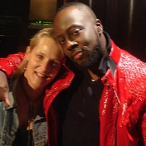DB with Wyclef Jean for MTV Europe - Chung King Studios, NYC