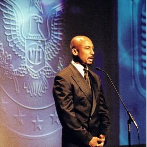Montel Williams, a veteran of the US Navy, took his hosting duties very seriously