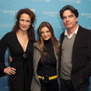 Andie MacDowell, Laura San Giacomo and Peter Gallagher