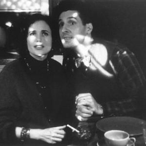 Still of Andie MacDowell and John Turturro in Unstrung Heroes 1995