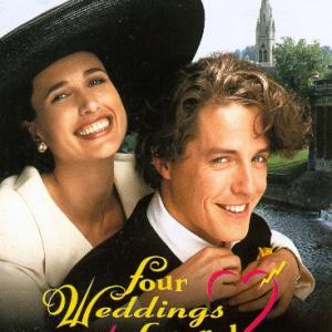 Hugh Grant and Andie MacDowell in Ketverios vestuves ir vienerios laidotuves 1994