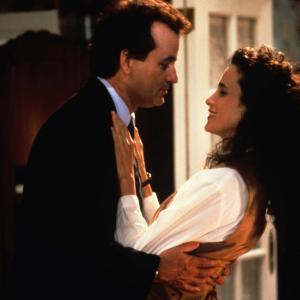 Still of Bill Murray and Andie MacDowell in Svilpiko diena (1993)