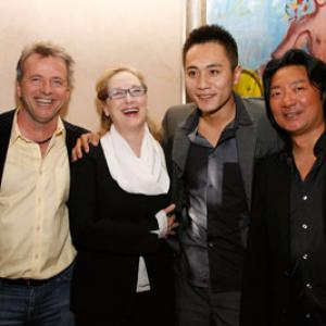Meryl Streep, Aidan Quinn, Ye Liu and Shi-Zheng Chen at event of Dark Matter (2007)