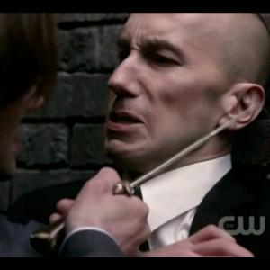 Colin Corrigan and Jared Padalecki in the TV series Supernatural, episode 