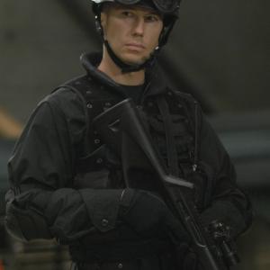 Colin Corrigan as Marine Nowart in Battlestar Galactica