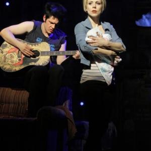 Michael Esper and Mary Faber in AMERICAN IDIOT on Broadway