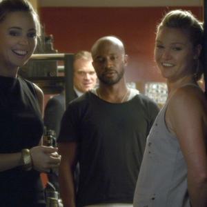 Still of Taye Diggs Julia Stiles Melissa George and David Harbour in Between Us 2012