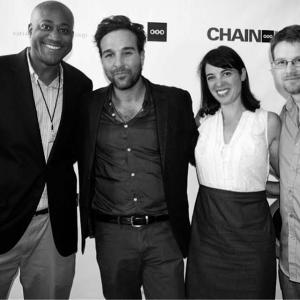 Princeton Holt, George Katt, Jen Burry and Brian Ackley attend the 2015 Chain NYC FIlm Festival for 