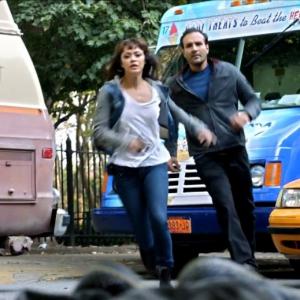 Still of Marisa Ramirez and George Katt in Lost and Found and Blue Bloods