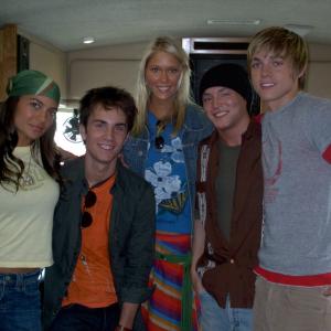 Jesse McCartney, Larry Laboe, Krista Ayne, Jen Araki and Jason Roman in Jesse McCartney: Up Close (2005)