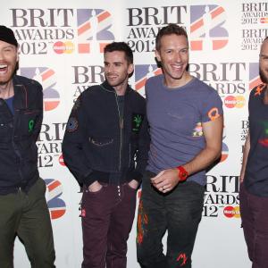 Coldplay Chris Martin and Guy Berryman