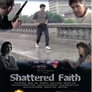 Movie Poster Shattered Faith with Joe Estevez Jeffrey Goodrich