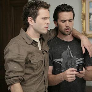 Still of Rob McElhenney and Glenn Howerton in Its Always Sunny in Philadelphia 2005