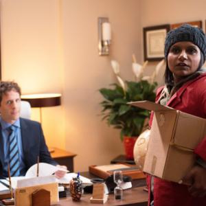 Still of Glenn Howerton and Mindy Kaling in The Mindy Project 2012