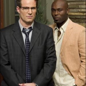 Jack Coleman and Jimmy JeanLouis in Herojai 2006
