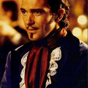 Antonio Banderas as Don Alejandro in The Mask of Zorro Makeup designed and applied by Ken Diaz