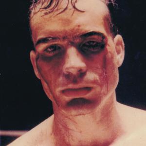 Jason Patric as Kevin Kid Collins in After Dark My Sweet Prosthetic boxing injury makeup designed and applied by Ken Diaz