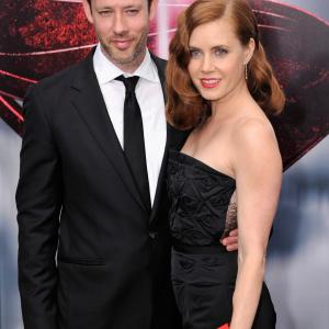 Amy Adams and Darren Le Gallo at event of Zmogus is plieno (2013)