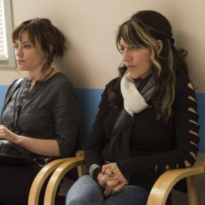 Still of Katey Sagal and Maggie Siff in Sons of Anarchy 2008
