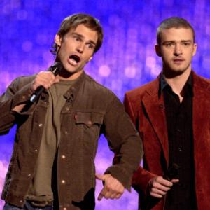 Seann William Scott and Justin Timberlake