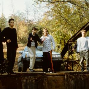 Still of Breckin Meyer, Seann William Scott, Paulo Costanzo and DJ Qualls in Kelyje (2000)