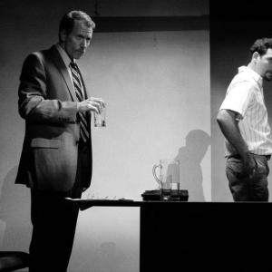 Spirit Control (Manhattan Theatre Club) Pictured: Charles Borland, Jeremy Sisto