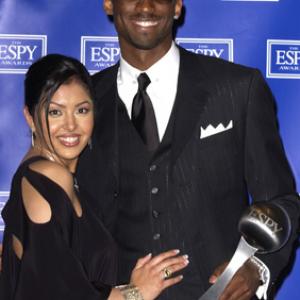 Kobe Bryant and Vanessa Laine Bryant at event of ESPY Awards 2002