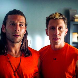 Still of Ian Michaels and Zach McGowan in Friended to Death 2014