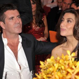 Simon Cowell and Mezhgan Hussainy at event of The 82nd Annual Academy Awards 2010