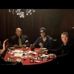 SETUP - Mike Mili, Phil Laak, Anthony Moscato being ripped off by Curtis 50 Cent Jackson. Movie Still