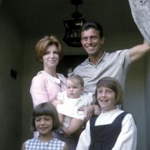 Anthony Tony Franciosa with wife Judy Balaban Kanter and their children 1964  1978 Gene Trindl