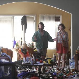 Still of Will Forte and Kristen Schaal in The Last Man on Earth (2015)