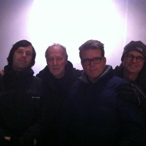 BJ, Werner Herzog, Chris McQuarrie, and Caleb Deschanel 