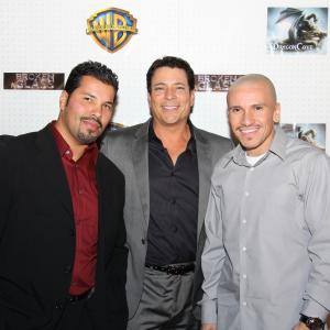 Writer/Director Daniel R. Chavez with Sal Velez Jr. and star of 