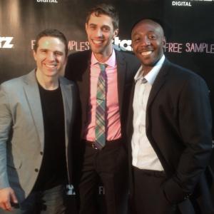 Eben Kostbar, Jay Gammill & Choice Skinner at the Free Samples Red Carpet LA Premiere