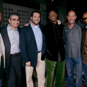 Samuel L. Jackson, Miguel Ferrer, Robert N. Fried, Luke Goss, Eugene Levy and Anthony Mackie at event of Tikras vyras (2005)