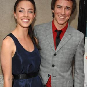 Reece Thompson and Olivia Thirlby at event of Rocket Science 2007